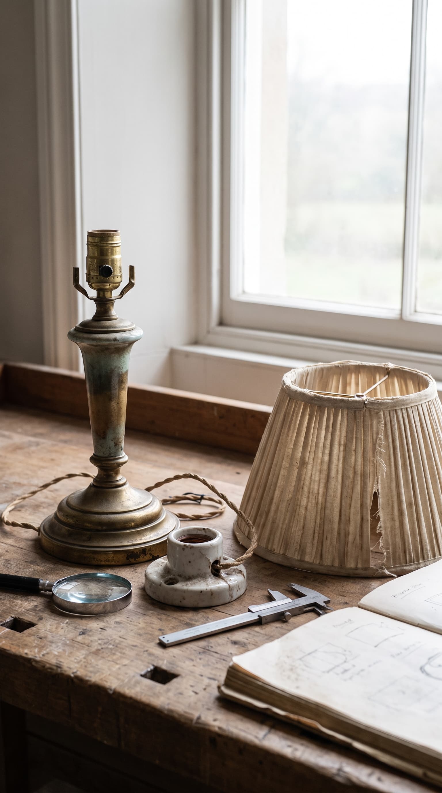 Featured image for How to Identify Vintage Lamps: Base, Socket, and Shade Clues